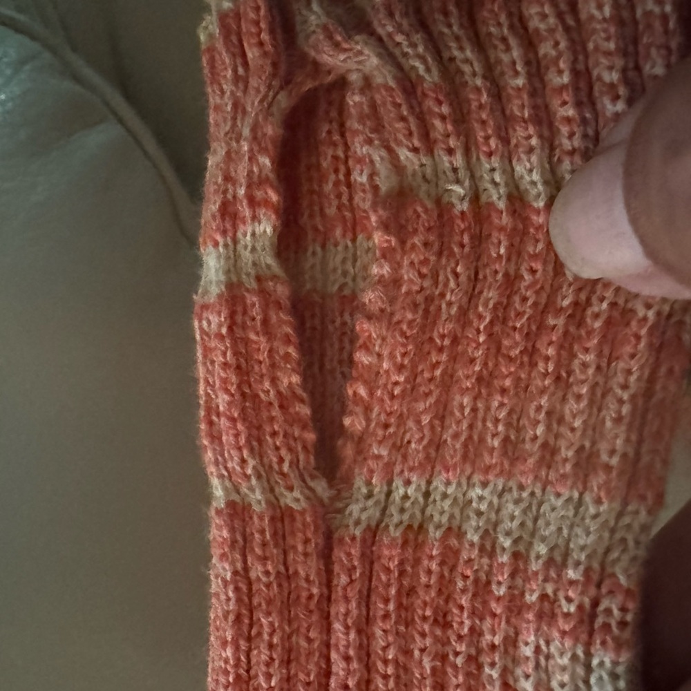 Women's Coral SOYBU Knit Sweater - Picture 4 of 4